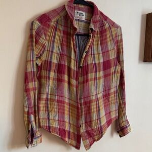 HOLDING HORSES Multicolor Plaid Shirt